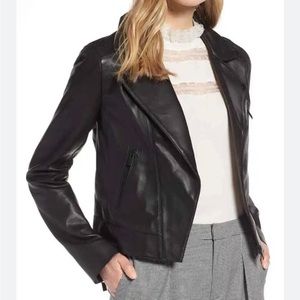 Halogen Leather Jacket